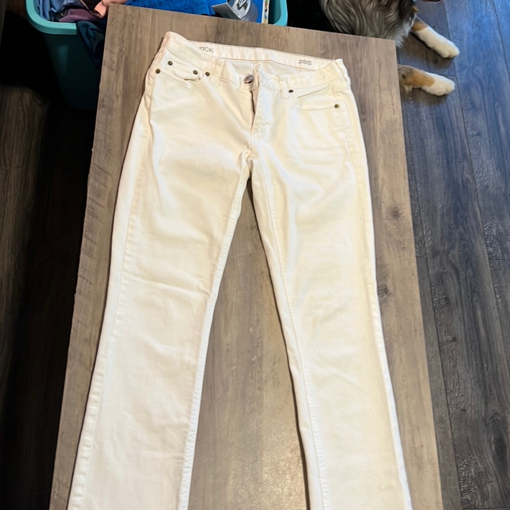 Womens white jeans
